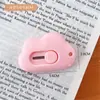 Mini Cuchillo Utilitario con Forma de Nube, Cortador de Papel Lindo y Portátil, Abrepaquetes, Cuchillo de Oficina Color Macarrón
