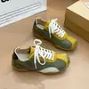 Nuevos Zapatos de Entrenamiento Alemanes Vintage Estampado de Leopardo 2026 con Aumento Interno de Altura, Zapatos Deportivos Casuales con Cordones, Transpirables y Versátiles para el Trayecto, Zapatos Forrest Gump