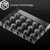 Peças de Hardware Personalizadas Pmma Acrílico Processamento CNC Lote Pequeno Torneamento e Fresamento de Cinco Eixos com Precisão Composta de até 1 Mícron