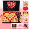 520 Día de San Valentín Día de la Madre Regalo Sorpresa de Cumpleaños Caja de Regalo Creativa Tiktok Chocolate Flor Eterna Caja de Regalo Popular