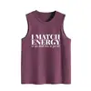 I MATCH ENERGY Então Amazon eBay Estação Independente Moda Casual Blusa Regata Solta Feminina Comércio Exterior