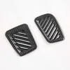 Adequado para toyota 22 highlander terra saída de ar lantejoulas guarnição pequena saída de ar saída de ar frontal lantejoulas de fibra de carbono