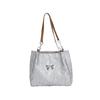 Bolsa de Gran Capacidad para Mujer 2024 Nuevo Moda Primavera Verano Bolso de Hombro Mariposa Terciopelo Estudiante Clase Viajero Bolso Tote