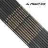 Flechas de Venta Caliente Transfronterizas, Tubos de Flecha de Carbono Puro, Tubos de Flecha de Práctica, Arco Compuesto Recurvo Tradicional Recto DIY