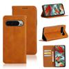 Adecuado para Funda de Teléfono Google Pixel 10A Funda de Cuero Magnética Fuerte para Teléfono 11A Soporte Tapa Flip Funda Protectora Cobertura Total