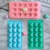 15 Gotas de Lluvia de Chocolate en Forma de Corazón 229 Molde de Silicona Dulce Galleta Pudín Decoración de Pastel DIY Herramientas para Hornear