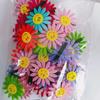 Puesto Callejero Más Vendido Más Vendido Pinza para el Cabello de Primavera para Niños Molino de Viento de Pollo Flores Estilo K Venta Adornos Lindos para Puestos