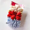 Set de Diademas para Niños Europeos y Americanos Banda para el Cabello de Donut de Nailon para Bebé Diadema Elástica Alta Lazo Diadema Ancha para Bebé