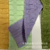 Tecido de Malha Bolha Enrugada de Poliéster e Elastano para Moda Praia, Camisetas, Saias, Camisas, Sapatos, Chapéus, Bolsas, Coletes, Tecido de Malha Enrugada