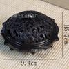 Fogão Boshan Retrô, Queimador de Incenso de Ponta de Dedo Dragão e Fênix, Queimador de Incenso Criativo Torre de Incenso, Queimador de Incenso Auspicioso, Ornamentos Zen para Casa