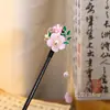 Grampo de Cabelo Novo Estilo 2025 com Toque de Luxo, Grampo de Cabelo Nicho Estilo Antigo, Grampo de Cabelo Novo Estilo Chinês, Grampo de Cabelo de Madeira, Ferramenta para Penteado, Acessório de Cabelo para Uso Externo para Mulheres