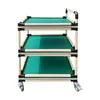 Carrinho Giratório Antiestático, Rack de Materiais, Carrinho de Oficina de Separação Multifuncional, Carrinho de Tubo Lean com Rodas, Carrinho de Ferramentas