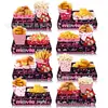 Ky019 Comercio Exterior Amor Día de San Valentín Noche de Película Fiesta Snacks Caja de Palomitas Bandeja Grande Portavasos