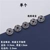 Accesorios de cuentas Wenwan accesorios colgantes de cinco emperadores pulsera para hombre y mujer pulsera tejida de moneda de cobre de la suerte cuentas con cuentas
