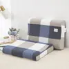 Fronha de Algodão Lavado Classe A com Látex Fronha Única de Látex Algodão Puro 60X40 Travesseiro de Látex com Memória de Borracha 50X3