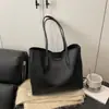 Bolsa Melard de Estilo Europeo y Americano para Comercio Exterior, Nueva Bolsa Tote Retro de Alta Apariencia con Gran Capacidad para Estudiantes Universitarios y Personas que Viajan Diariamente