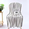 Toalla de Baño Merbau Coral Fleece de Secado Rápido Rayas Catiónicas Toalla de Playa Amazon Engrosada Absorbente Regalo Toalla Grande
