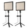 Luz de Preenchimento LED de 12 polegadas para Transmissão ao Vivo e Fotografia, Suporte de Iluminação Ultra Brilhante para Fotografar Alimentos, Luz de Fotografia Portátil