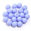 Cuentas Redondas de Silicona de Colores Caramelo, Accesorios para Cadena de Teléfono Móvil, Cuentas Sueltas Redondas Semiacabadas, Cuentas Redondas de Colores Caramelo, Cuentas Sueltas