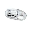 Nuevo ratón M9 recargable transparente oficina hogar inalámbrico Bluetooth tres modos ratón mini portátil ratón inalámbrico