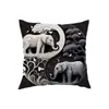 Funda de Almohada de Gato Más Vendida de Temu, Funda de Cojín Decorativa para el Hogar de Animales Linda y Divertida, Hecha a Medida y Disponible para Dropshipping