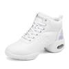 Zapatos de baile de cuero para adultos, nuevos zapatos de baile de fondo suave, zapatos de baile cuadrados, zapatos de baile marineros aumentados, otoño e invierno