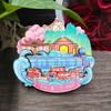 Atracciones de Xiamen Templo Putuo Turismo Universidad de Xiamen Regalos Pegatinas para refrigerador Gulangyu Regalos creativos de madera Culturales y creativos