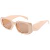 Novos óculos de sol de moda europeia e americana para pés largos, irregulares, personalidade, fotografia de rua, passarela, óculos para homens e mulheres, óculos de direção, atacado