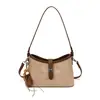 Bolsa Retro Fosca de Axila Feminina 2026 Nova Outono Nicho de Alto Padrão Luxo Leve Ombro Único Transversal Tendência Bolsa de Balde