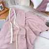 Calças Retas Soltas de Chão para Outono e Inverno Calças Casuais com Caimento para Caminhar Calças de Pernas Largas Macias para Uso Diário e Trabalho para Mulheres