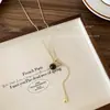 ¡Tan hermoso que uno se queda sin palabras! Collar ajustable con piedra de ojo de tigre en forma de corazón para mujer, un accesorio de nicho de lujo ligero con un toque de alta gama para otoño e invierno, perfecto para combinar con suéteres