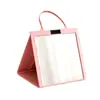 Espejo de Cuerpo Entero Plegable para Interior de Dormitorio Espejo Portátil de Tocador para Maquillaje Dormitorio de Estudiantes Viaje Camping Espejo de Tocador Plegable
