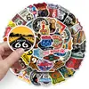 50 adesivos da Rota 66, estilo grafite, tendência transfronteiriça, adesivos super vendidos para motocicleta, computador, garrafa térmica e copo.