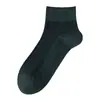 Calcetines Cortos de Algodón Puro para Hombre de Primavera y Verano, Calcetines Finos Sin Costuras, Calcetines Cortos de Malla Antiolor de Verano