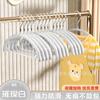Yiwu Kaitang Cabide Plástico para Roupas de Bebê com Gancho para Mergulho Cabide de Roupas Infantil Antiderrapante Sem Costura Semi-redondo Cabide de Roupas para Bebê Cabide para Roupas de Bebê