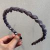 Diadema con horquilla de celebridad de Internet, fresca y sinuosa, estilo súper hada, para mujer, combina con todo, Corea del Sur, banda para el cabello Mori, dulce diadema de hada
