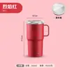 Grande Promoção Preço Especial Copo de Gelo de Aço Inoxidável 304 com Alça Copo de Água Fria Copo Térmico Copo de Café com Canudo para Escritório