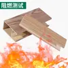 Madera ecológica forma de U madera plástica techo fábrica tubo cuadrado hebilla de techo techo integrado madera plástica