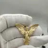 Asas de Anjo Latão Querubim Guardião Colar Tendência Personalidade Deus do Amor Cupido Pingente para Homens e Mulheres