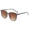 Nuevas gafas de sol retro ins de moda, estilo callejero, alta costura, geniales, con montura grande y forma de aviador.