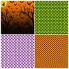 Precio FijoCompra Directa Transfronteriza 12 Hojas/Paquete Papel para Material de Diario Papel Negro Material para Halloween Scrapbooking