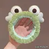 Faixa de cabeça de pelúcia divertida e peculiar para mulheres, com design de desenho animado, textura fofa e estilo de coroa alta, perfeita para lavar o rosto e adicionar um toque de sofisticação aos seus acessórios de cabelo.