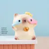 Decoración de tablero de coche de dibujos animados de mascota linda de paisaje en miniatura, adorno pequeño de gato PAI, decoración de accesorio de coche