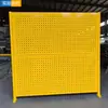 Red de División para Taller, Red Protectora para Equipo de Robot de Fábrica, Valla de Aislamiento para Almacén, Valla Perforada Estrellada para Área de Fábrica