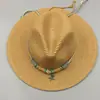 Sombrero de Paja de Moda Nuevo de Verano para Hombres y Mujeres, Adorno Superior, Sombrero de Sol para Ocio al Aire Libre, Sombrero de Sol para Viajes