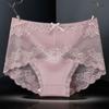 Fonte Calcinhas de Renda de Cintura Alta Sexy para Mulheres, Confortáveis, Respiráveis, Forro Antibacteriano, Estilo Japonês, Desejo Puro, Transparentes, Menina Jovem, Terceira Geração