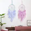 Colgante Atrapasueños Decoración de Carrillón de Viento para Mesita de Noche de Dormitorio Estilo Ins Colgante de Plumas Hecho a Mano Recuerdo de Viaje Venta al por Mayor