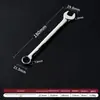 Chave de Flor de Ameixa Acabamento Espelhado de Dupla Finalidade, Chave de Boca, Ferramenta de Reparo Automotivo, Chave de Boca, Chave de Cabeça Fixa para Reparo Automotivo 6Mm-32Mm