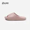 Pantuflas redondas Puxiyu para uso en interiores en casa, pantuflas de verano para mujer sin cordones, antideslizantes, de suela suave, con una sensación cómoda, adecuadas para el hogar y el baño, pantuflas de slip-on para hombre para uso en exteriores