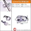 Conectores de Liga de Alumínio de Três Vias para Fixação, Conectores Rápidos Redondos de Tubo de Aço Inoxidável, 38mm 16 Fixadores, 25 de Quatro Vias, Duas Vias, 32